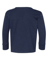 Rabbit Skins RS3302 Toddler Long-Sleeve Fine Jersey T-Shirt #color_NAVY