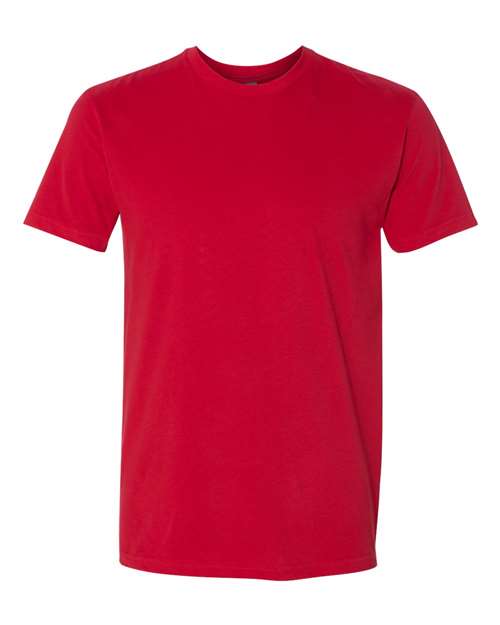Next Level 6410 Men's Sueded Crew #color_RED