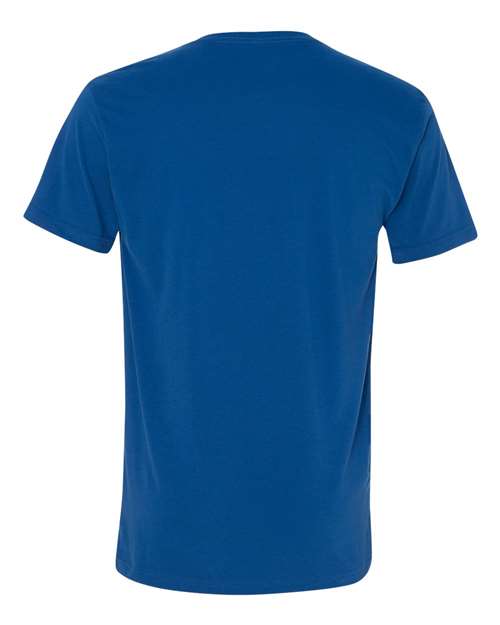 Next Level 6440 Men's Sueded V-Neck T-Shirt #color_COOL BLUE
