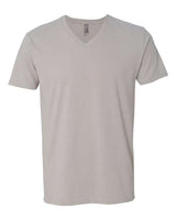 Next Level 6440 Men's Sueded V-Neck T-Shirt #color_LIGHT GRAY