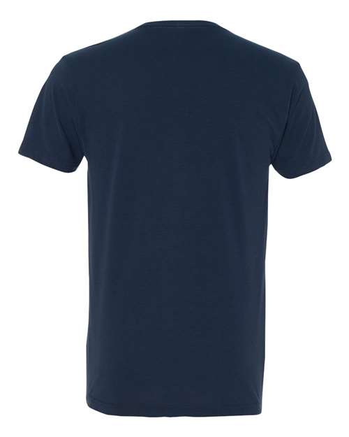 Next Level 6440 Men's Sueded V-Neck T-Shirt #color_MIDNIGHT NAVY