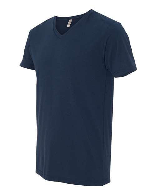 Next Level 6440 Men's Sueded V-Neck T-Shirt #color_MIDNIGHT NAVY