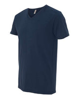 Next Level 6440 Men's Sueded V-Neck T-Shirt #color_MIDNIGHT NAVY