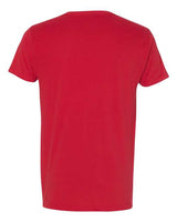 Next Level 6440 Men's Sueded V-Neck T-Shirt #color_RED