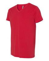 Next Level 6440 Men's Sueded V-Neck T-Shirt #color_RED