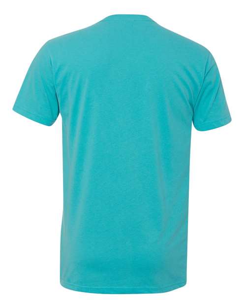 Next Level 6440 Men's Sueded V-Neck T-Shirt #color_TAHITI BLUE