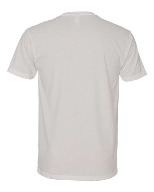 Next Level 6440 Men's Sueded V-Neck T-Shirt #color_WHITE