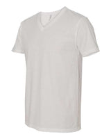 Next Level 6440 Men's Sueded V-Neck T-Shirt #color_WHITE