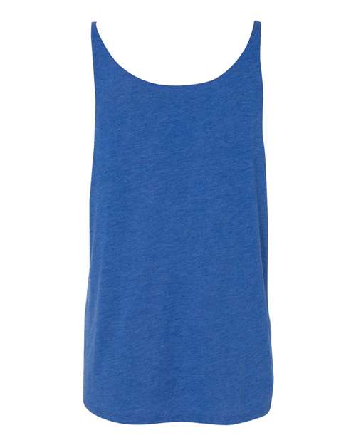 Bella + Canvas 8838 Ladies' Slouchy Tank #color_TR ROYAL TRIBLD