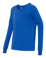 Bella + Canvas 3501Y Youth Jersey Long-Sleeve T-Shirt #color_TRUE ROYAL