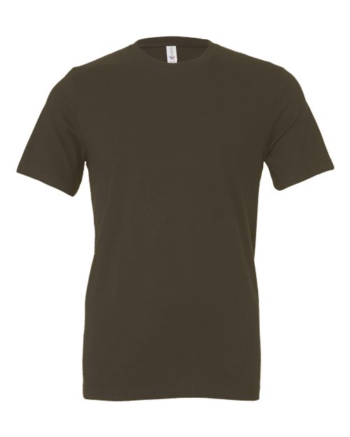 Bella + Canvas 3001C Unisex Jersey T-Shirt #color_ARMY
