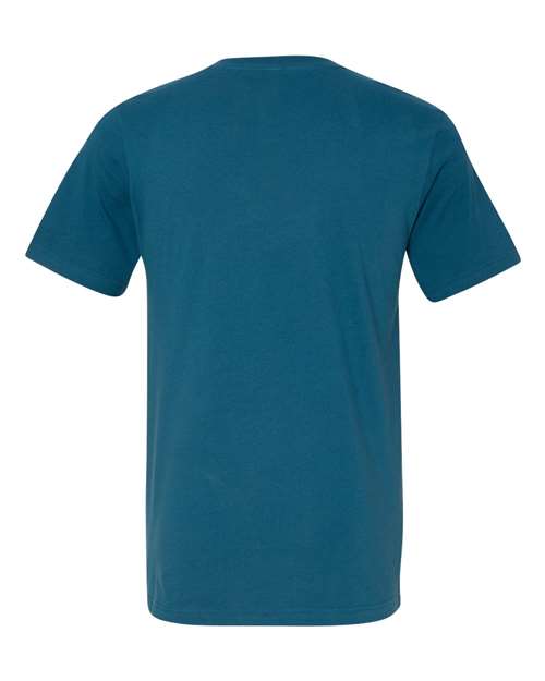 Bella + Canvas 3005 Unisex Jersey Short-Sleeve V-Neck T-Shirt #color_DEEP TEAL