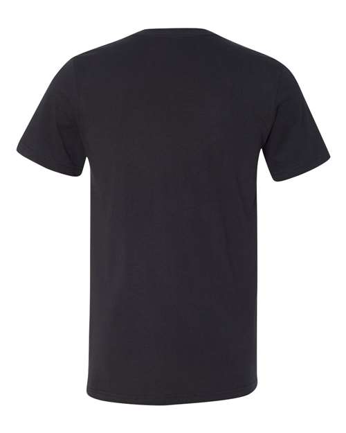 Bella + Canvas 3005 Unisex Jersey Short-Sleeve V-Neck T-Shirt #color_VINTAGE BLACK