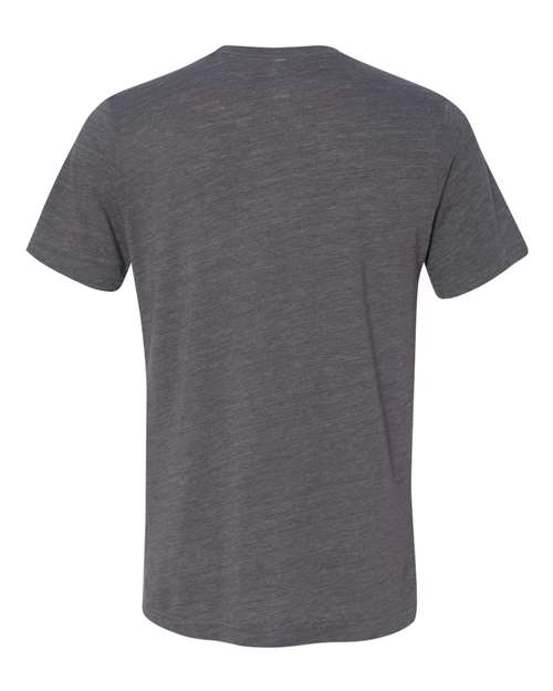 Bella + Canvas 3650 Unisex Poly-Cotton Short-Sleeve T-Shirt #color_ASPHALT SLUB