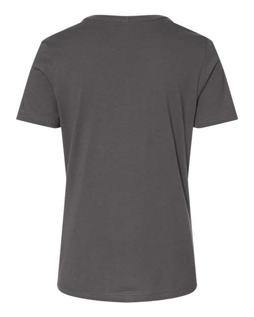 Bella + Canvas B6400 Ladies' Relaxed Jersey Short-Sleeve T-Shirt #color_ASPHALT