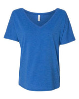 Bella + Canvas 8815 Ladies' Slouchy V-Neck T-Shirt #color_TRUE ROYAL TRBLD