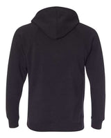 Independent Trading Co. PRM33SBP Special Blend Raglan Hooded Sweatshirt #color_Black
