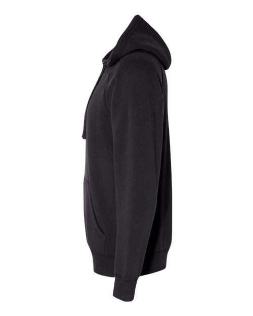 Independent Trading Co. PRM33SBP Special Blend Raglan Hooded Sweatshirt #color_Black