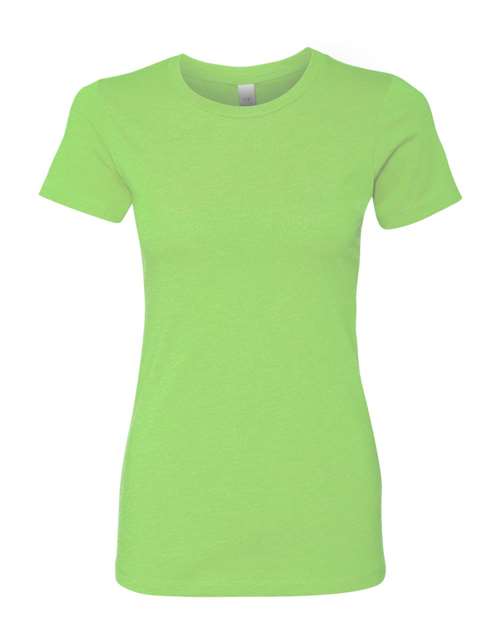 Next Level 6610 Ladies' CVC T-Shirt #color_APPLE GREEN