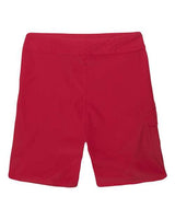 Burnside B9371 Men's Dobby Stretch Board Short #color_RED