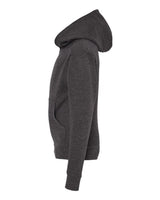 Independent Trading Co. SS4001Y Youth Midweight Hooded Sweatshirt #color_Charcoal Heather
