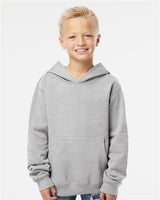 Independent Trading Co. SS4001Y Youth Midweight Hooded Sweatshirt #color_Grey Heather