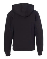 Independent Trading Co. SS4001YZ Youth Midweight Full-Zip Hooded Sweatshirt #color_Black
