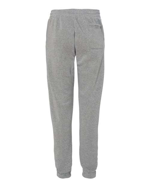 Burnside BU8800 Adult Fleece Jogger Pant #color_HEATHER GREY