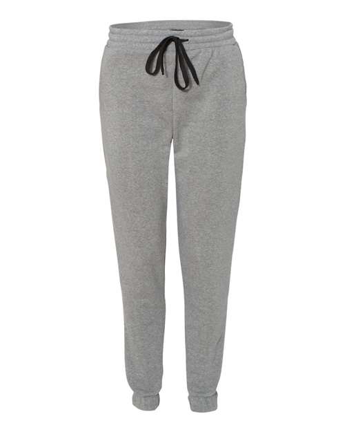 Burnside BU8800 Adult Fleece Jogger Pant #color_HEATHER GREY