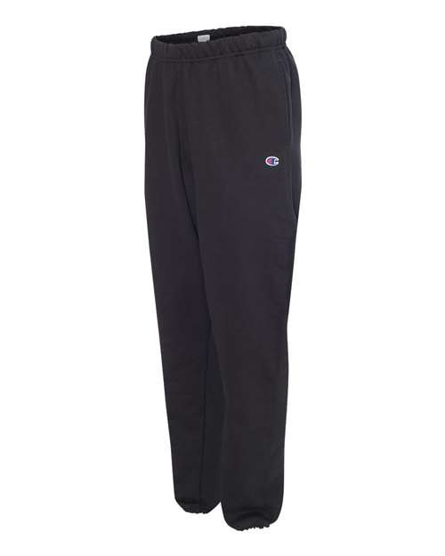 Champion RW10 Adult Reverse Weave Fleece Pant #color_BLACK
