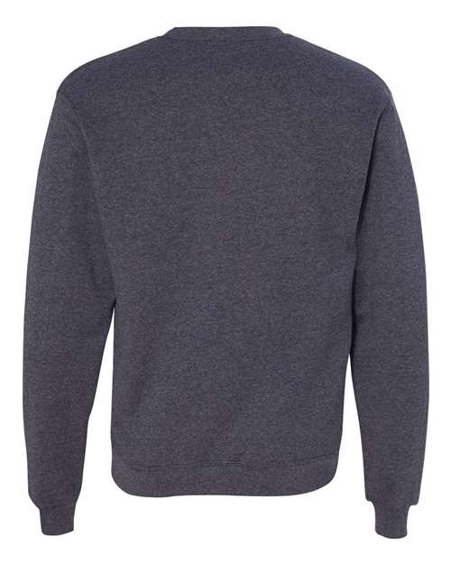 Champion S600 Adult Double Dry Eco Crew #color_NAVY HEATHER