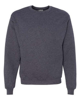 Champion S600 Adult Double Dry Eco Crew #color_NAVY HEATHER