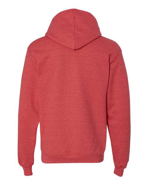 Champion S700 Adult Double Dry Eco Pullover Hooded Sweatshirt #color_SCARLET HEATHER