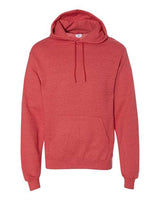 Champion S700 Adult Double Dry Eco Pullover Hooded Sweatshirt #color_SCARLET HEATHER