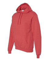 Champion S700 Adult Double Dry Eco Pullover Hooded Sweatshirt #color_SCARLET HEATHER
