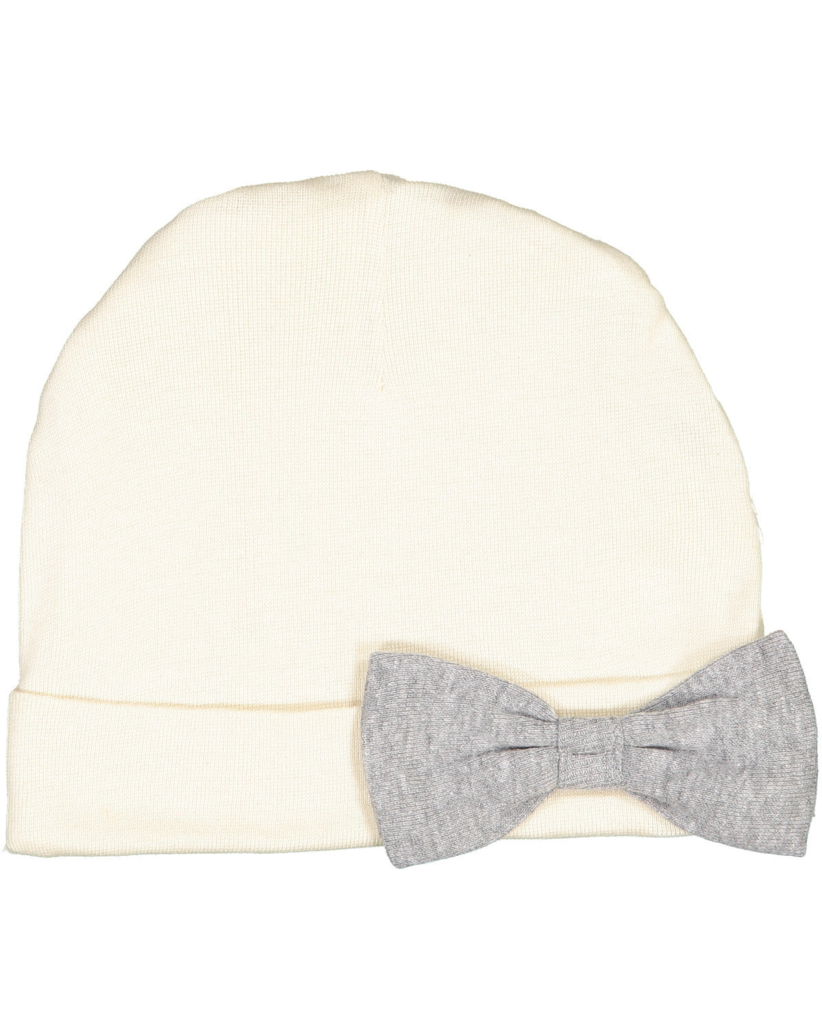 Rabbit Skins 4453 Infant Baby Rib Bow Cap
