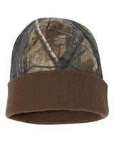 ""Kati LCB12 12" Licensed Camo Cuffed Beanie" #color_Realtree AP/ Brown"
