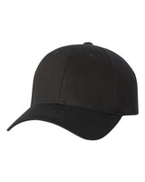 Valucap 2260Y Small Fit Cotton Twill Cap #color_Black