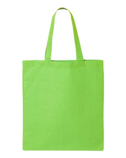 Q-Tees QTB Economical Tote #color_Lime