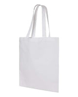 Q-Tees QTB Economical Tote #color_White
