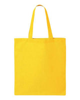 Q-Tees QTB Economical Tote #color_Yellow