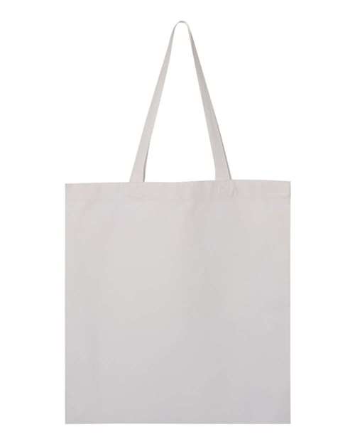 Q-Tees Q800 Promotional Tote #color_White