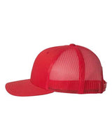Yupoong 6606 Adult Retro Trucker Cap #color_RED