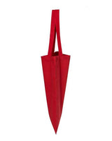 Liberty Bags 8502 BRANSON BARGAIN CANVAS TOTE #color_RED