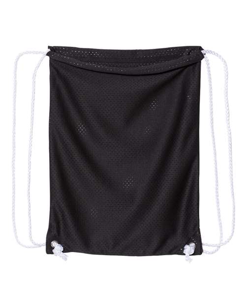Liberty Bags 8895 Jersey Mesh Drawstring Backpack #color_BLACK