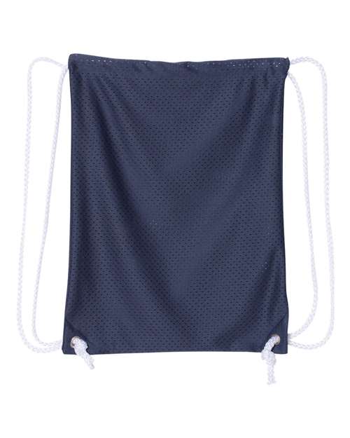 Liberty Bags 8895 Jersey Mesh Drawstring Backpack #color_NAVY