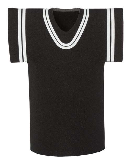 Liberty Bags FT008 Jersey Foam Bottle Holder #color_BLACK