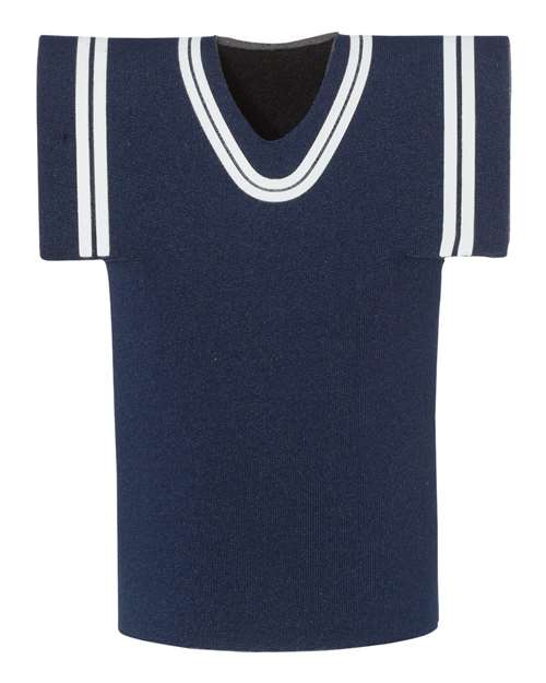 Liberty Bags FT008 Jersey Foam Bottle Holder #color_NAVY