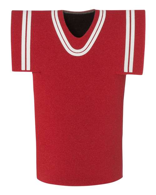 Liberty Bags FT008 Jersey Foam Bottle Holder #color_RED