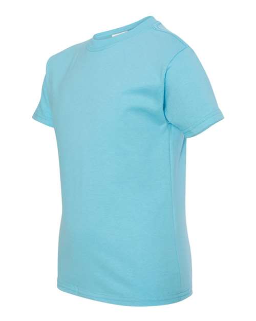 Hanes 54500 Youth Authentic-T T-Shirt #color_BLUE HORIZON